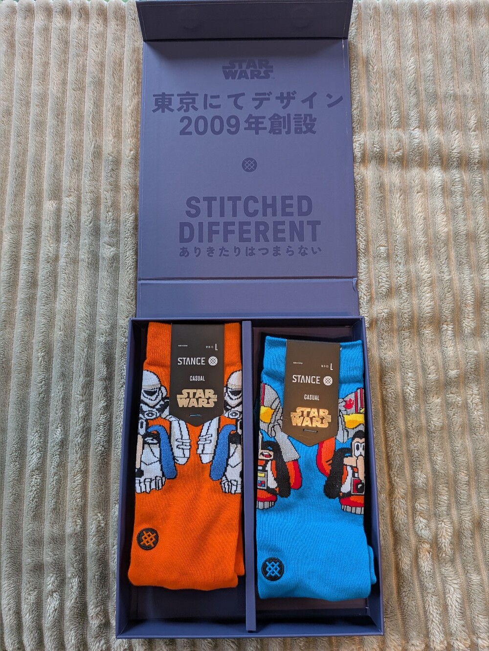 StancexStar Wars Japan Celebration 2025 2-Pack Socks Box Set L NWT Limited Edtn